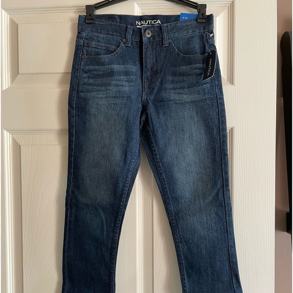 NWT Girls Nautical Jeans - Picture 1 of 1